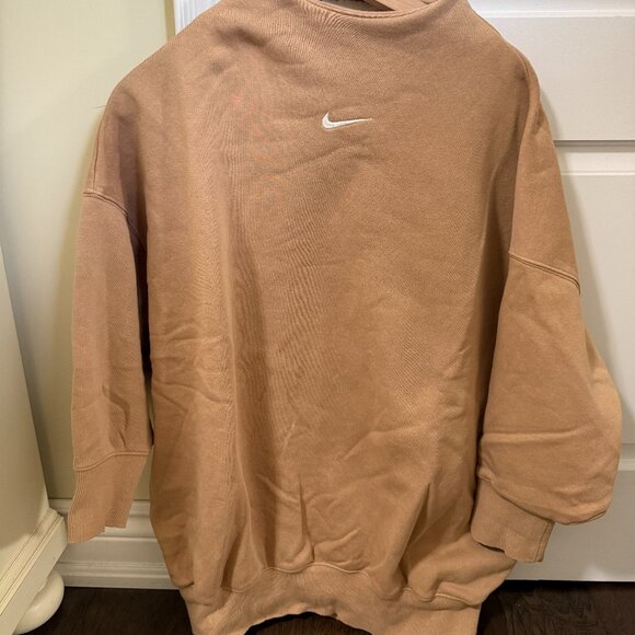 Nike Camel Mockneck Sweater - Picture 1 of 3